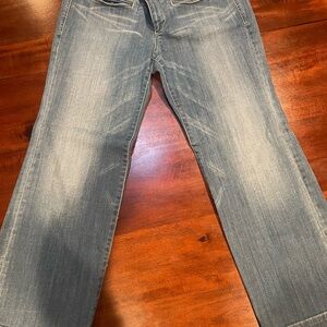 Women’s Wide Leg Blue Jeans